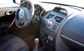Autoescuela Riansares interior de vehículo